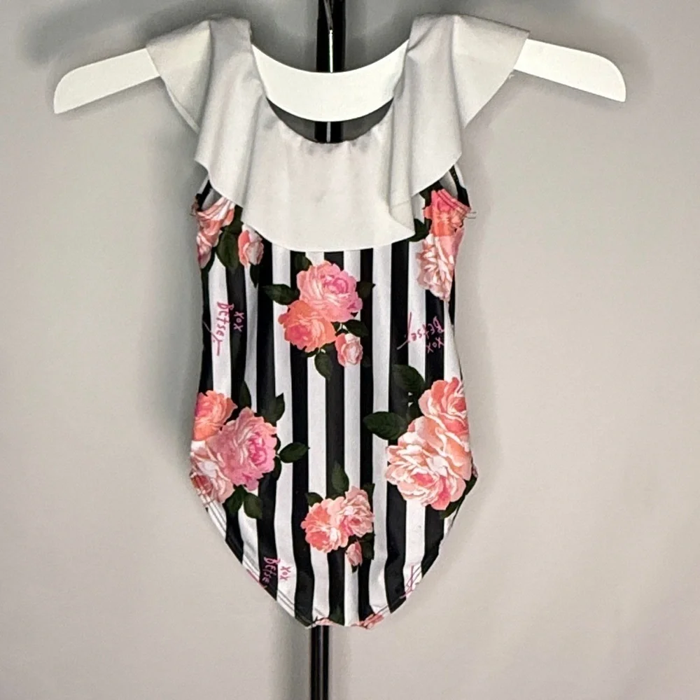 Betsy Johnson little girls swimsuit size 6